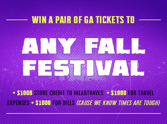 The Return Of Festival Season Giveaway Iheartraves