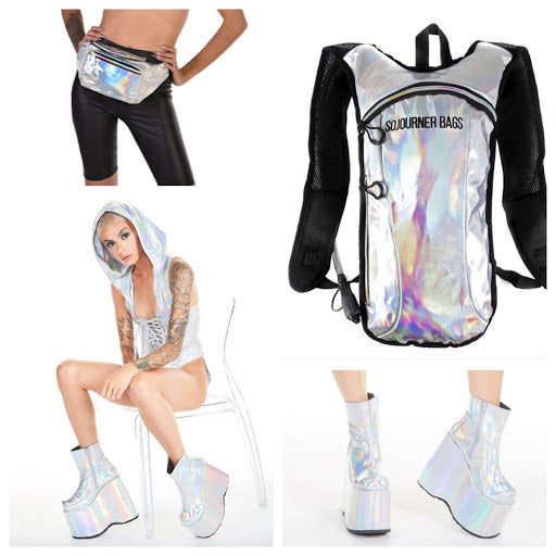 Holographic Festival Accessories 