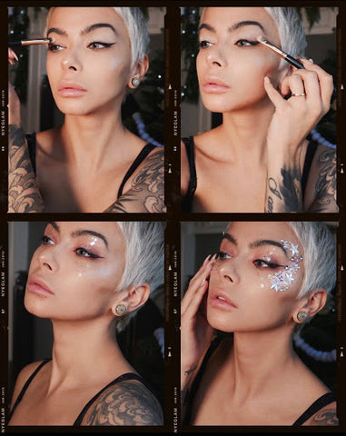 How to create a new year's eve makeup look