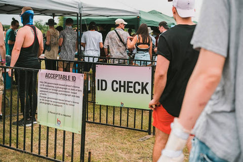 ID Check at Ever After Festival