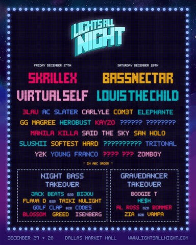 Lights All Night Lineup