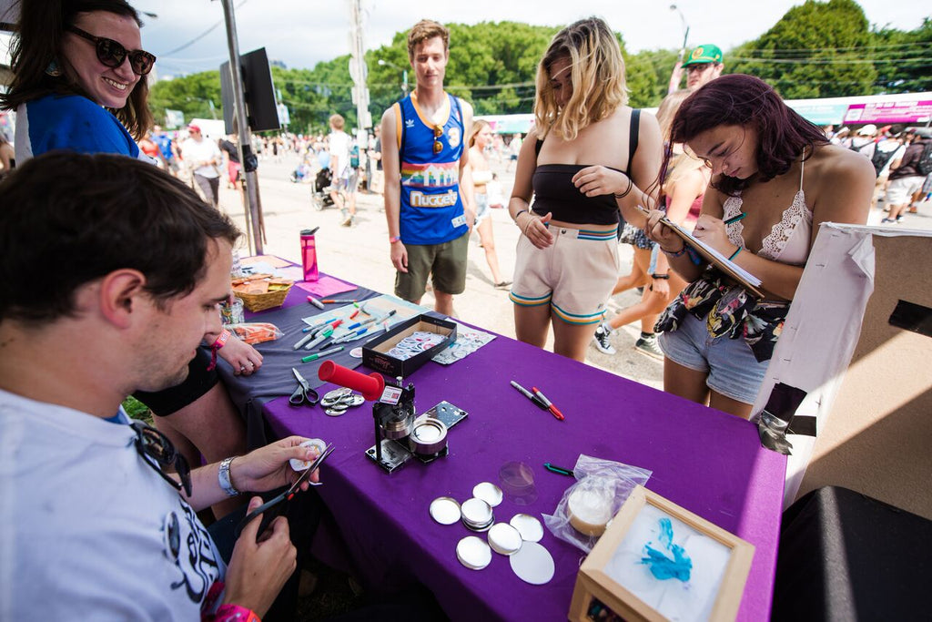 Lollapalooza Activists Booth 