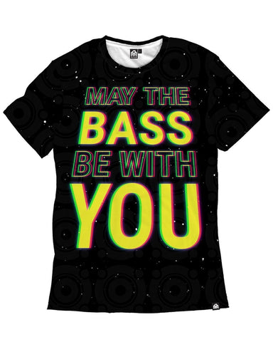 May the Bass Be With You Tee Star Wars