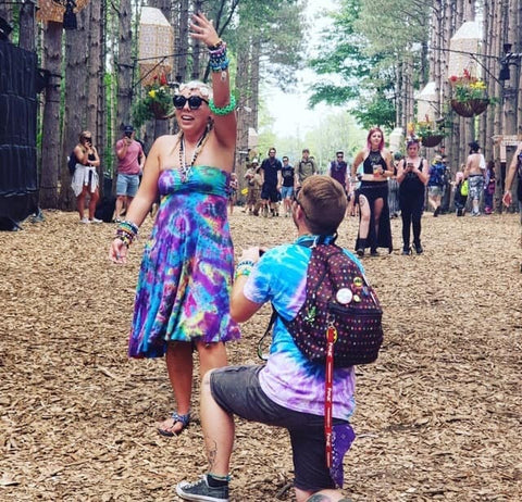 Proposal at Electric Forest