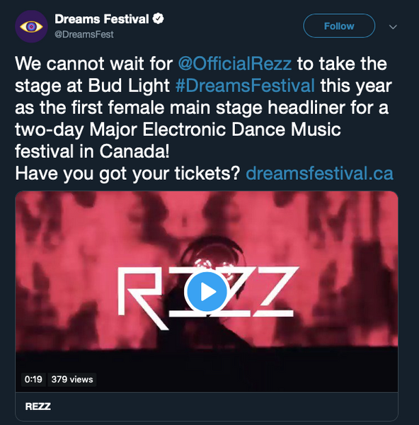 Rezz Twitter Dreams Festival