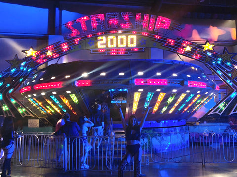 Rides at Freaknight Festival