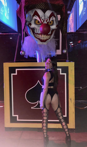 Scary Clown at Freaknight Festival