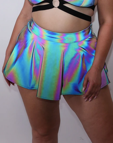 Reflective Skater Skirt