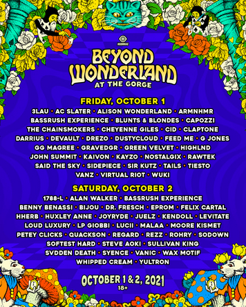 beyond wonderland lineup