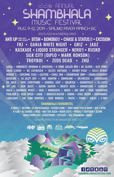 Shambhala Lineup 2019