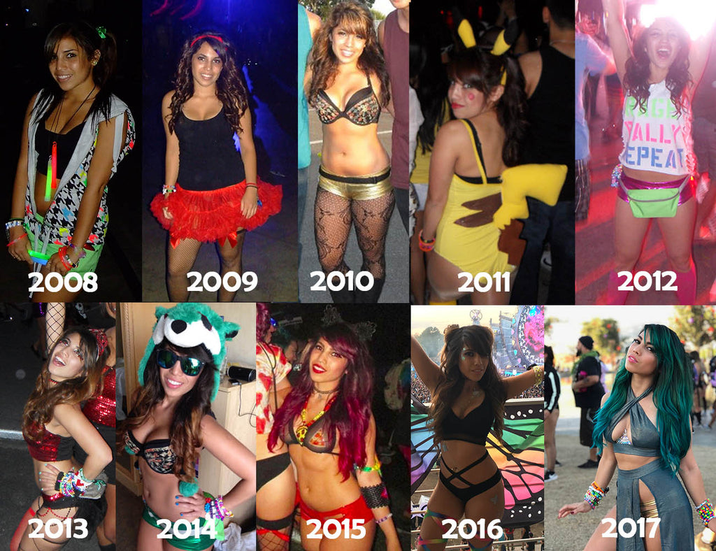 Tiny Dancer's Evolution of Rave fashion over the last decade