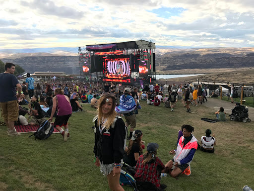Main Stage at the Gorge During Bass Canyon