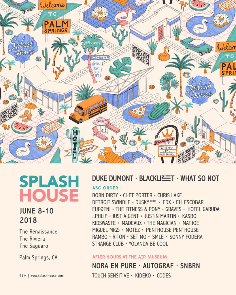 Splash House 2018 Lineup