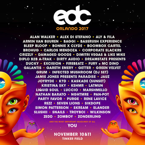 EDC Orlando 2017 lineup