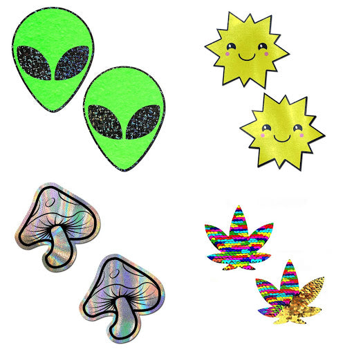 Trippy Themed Pasties