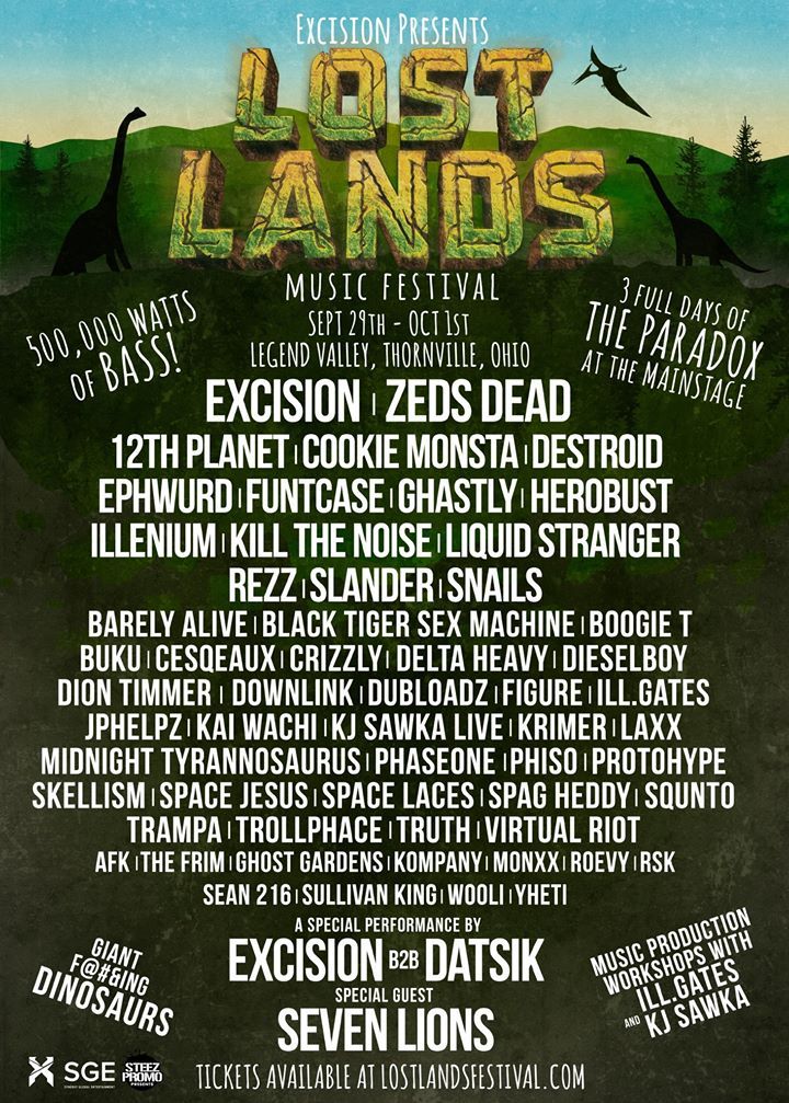 Lost Land festival line up