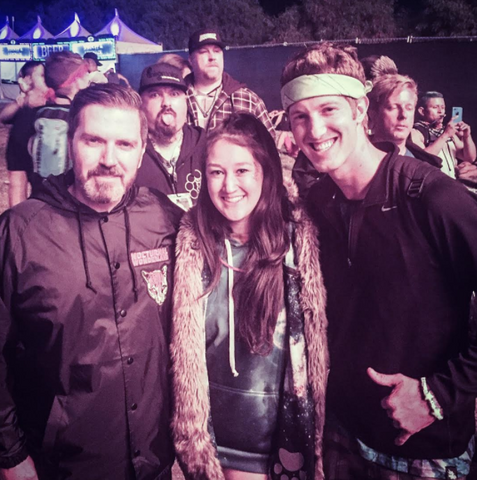 fan meeting Pasquale Rotella at Nocturnal Wonderland