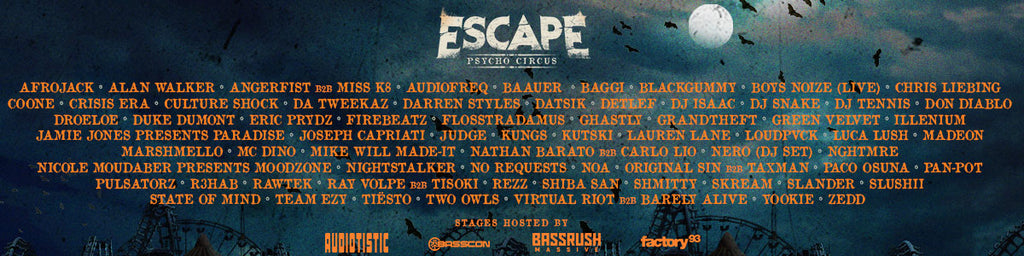 Escape psycho circus 2017 line up