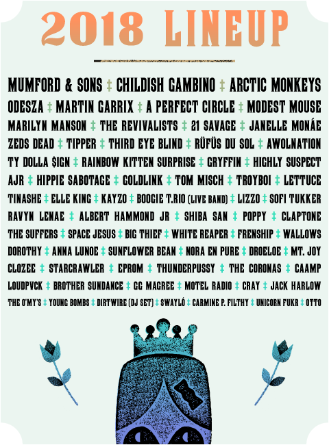 Voodoo Music Festival Lineup