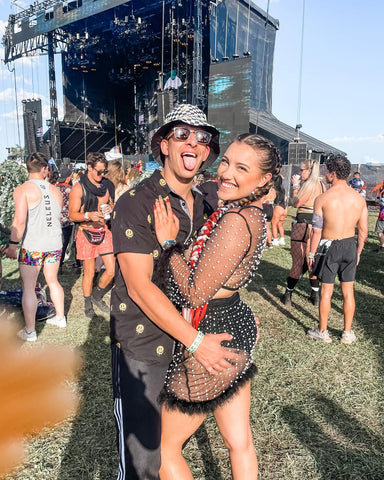 A Couple That Raves Together Stay Together @saam_rose And His Bf Matching  Outfits At @electric_forest Hi… Rave Couple Outfits, Couple Rave Outfits, Rave  Outfits :443