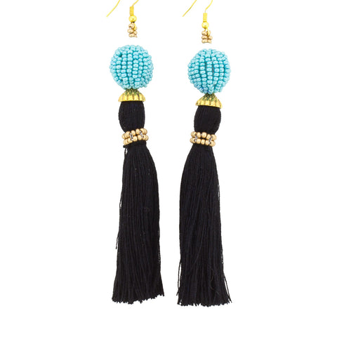 Yesenia Tassel Earring (colors available) – Women of Hope Guatemala