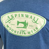 Aspinwall Premium Cotton T-Shirt | River Blue Color | Comfort Fit Casual Wear
