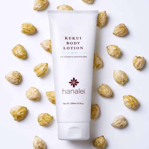 Kukui Oil moisturizing body lotion by Hanalei Company