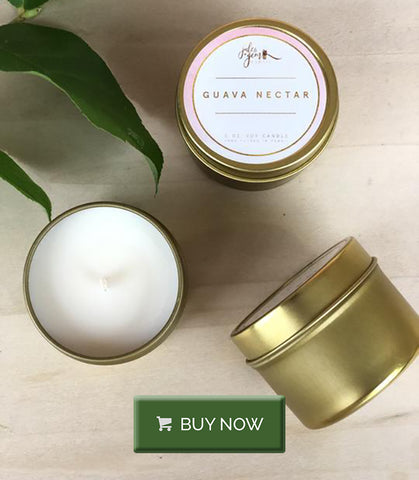 Hawaiian-inspired Jules And Gem Soy Candle