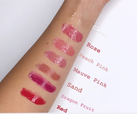 Hanalei Lip Treatment Swatches