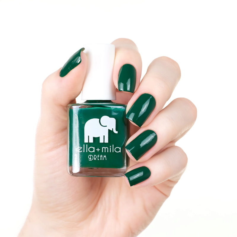 green nail polish