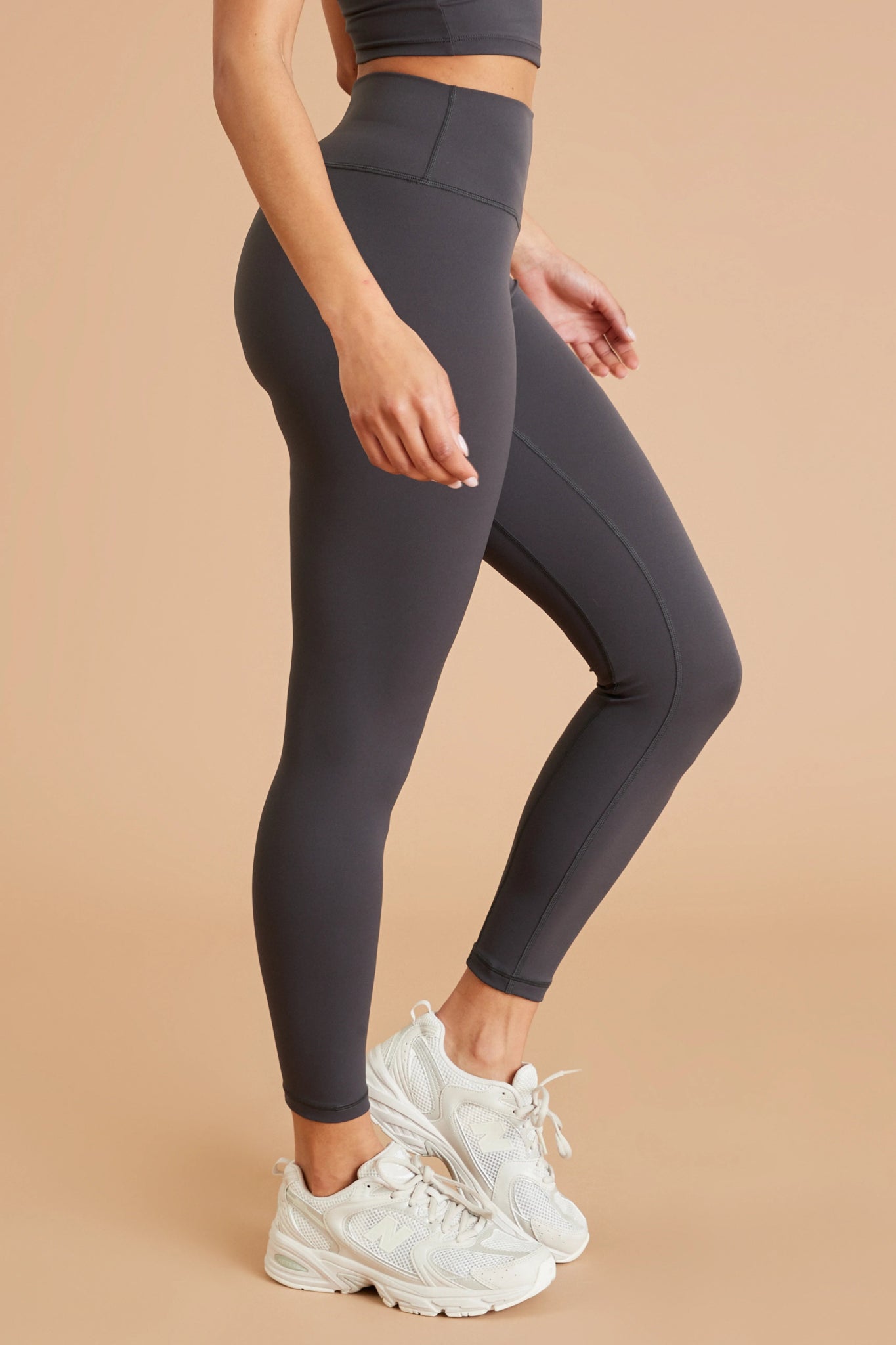 All In Motion Women's Flex Ribbed Curvy Fit High-Rise 7/8 Leggings