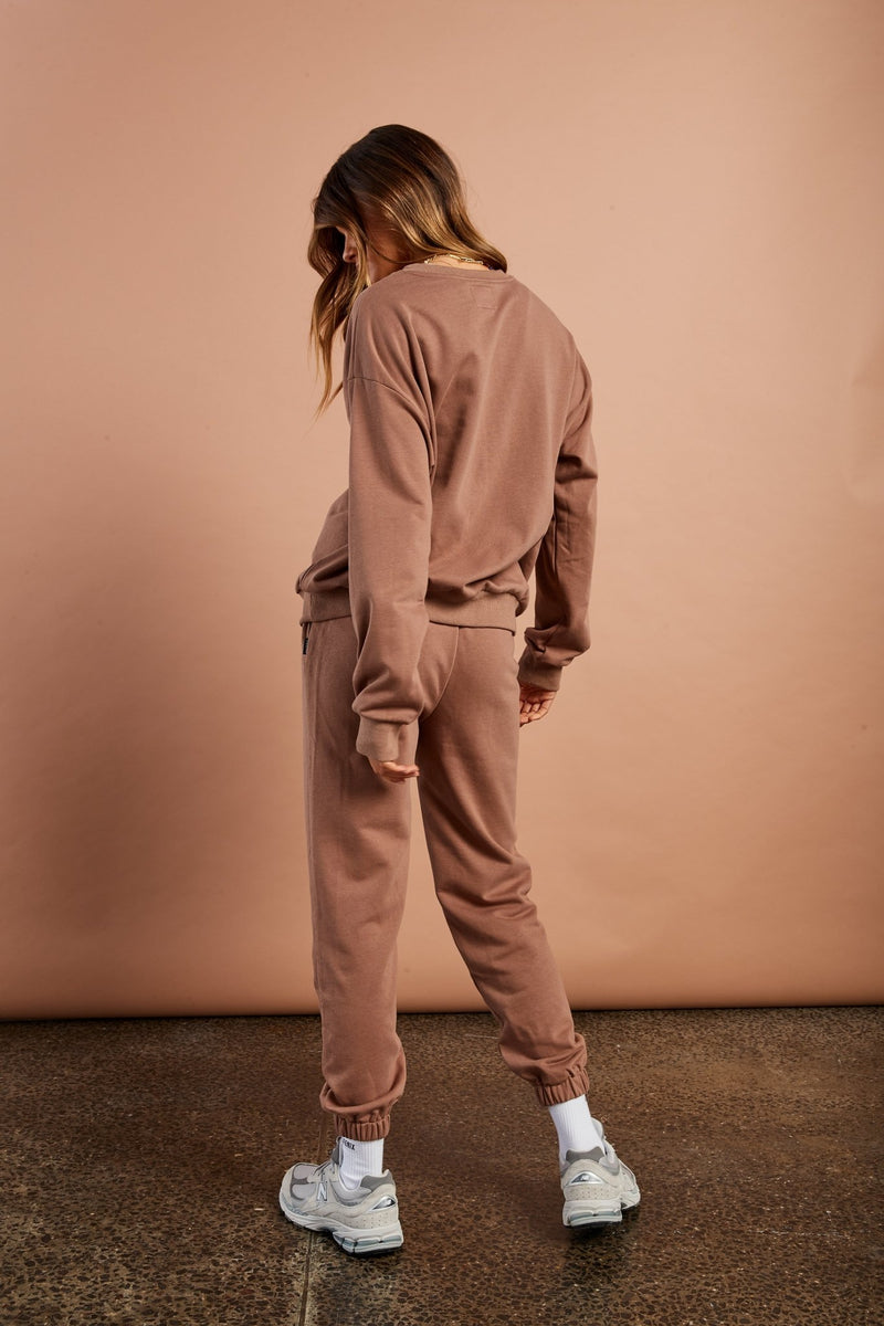 taupe adidas tracksuit