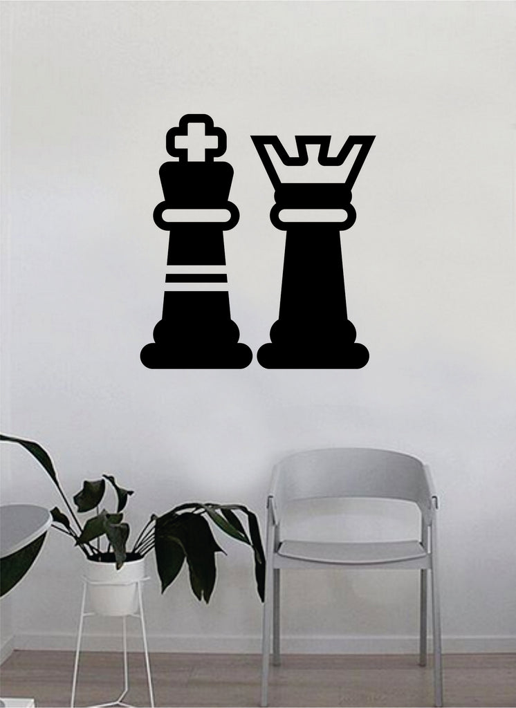 Chess Pieces Decal Sticker Wall Vinyl Art Wall Bedroom Room Home