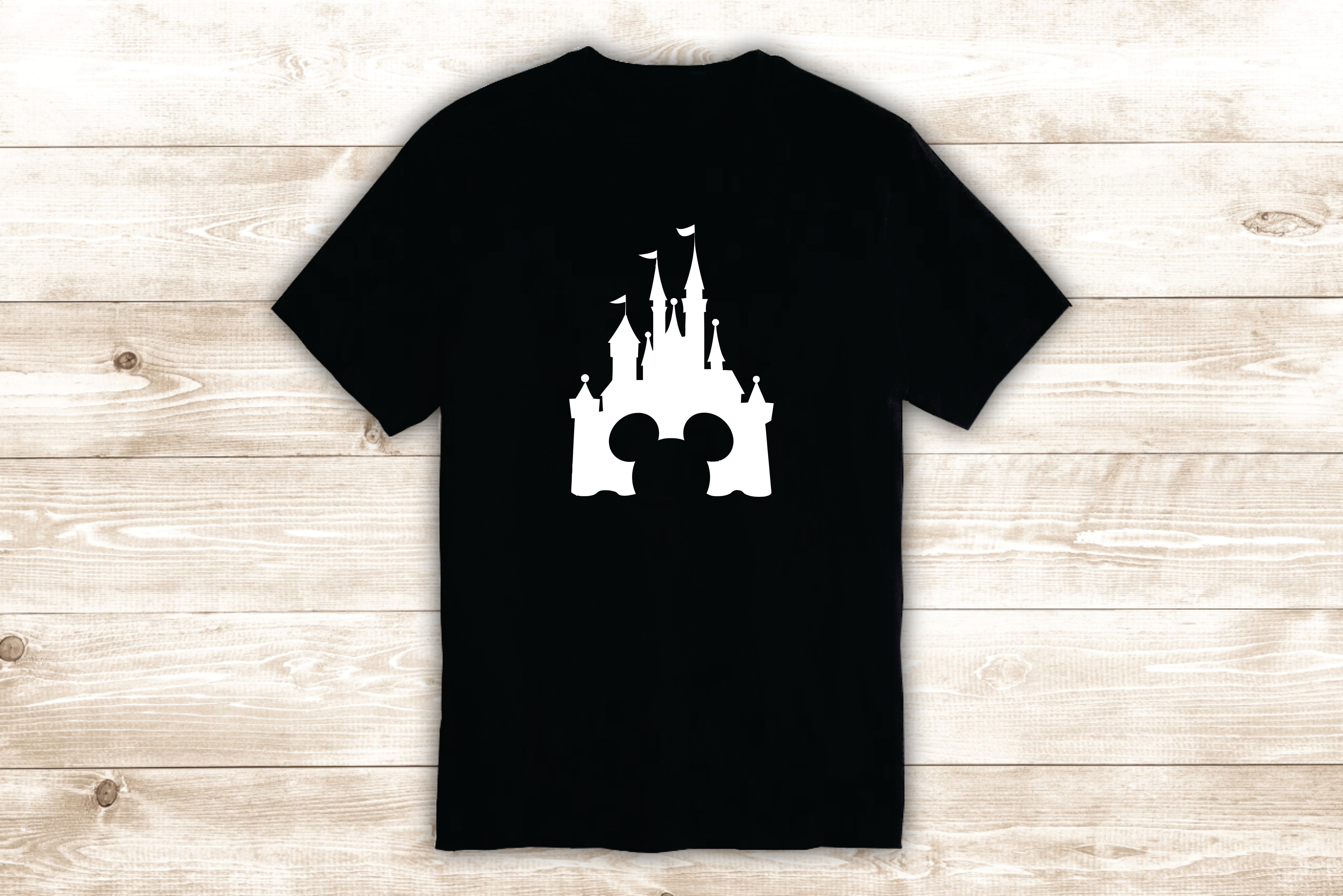 Disney Castle T-Shirt Tee Shirt Vinyl Heat Press Custom Inspirat