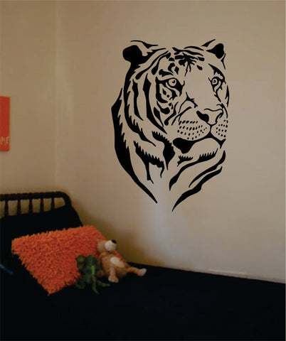 Tiger Face Version 3 Design Animal Decal Sticker Wall Vinyl Decor Art ...