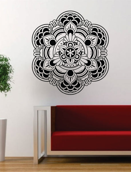 Mandala Version 5 Namaste Om Yoga Beautiful Design Decal Sticker Wall ...