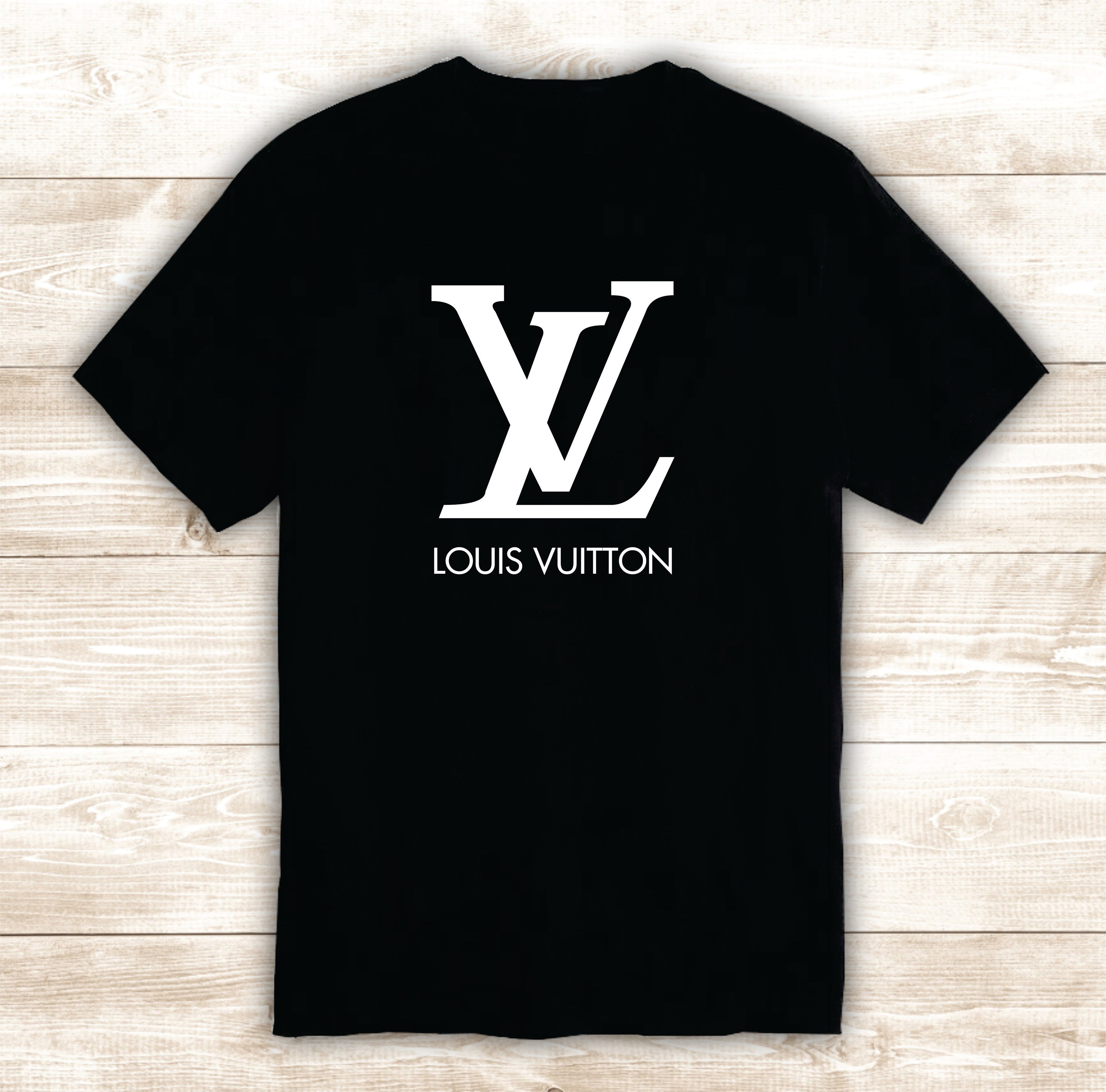 Louis Vuitton LV T-Shirt Tee Shirt Vinyl Heat Press Custom Inspirational Quote Teen Kids Funny Girls