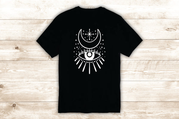 Moon Eye T-Shirt Tee Shirt Vinyl Heat Press Custom Inspirational Quote ...