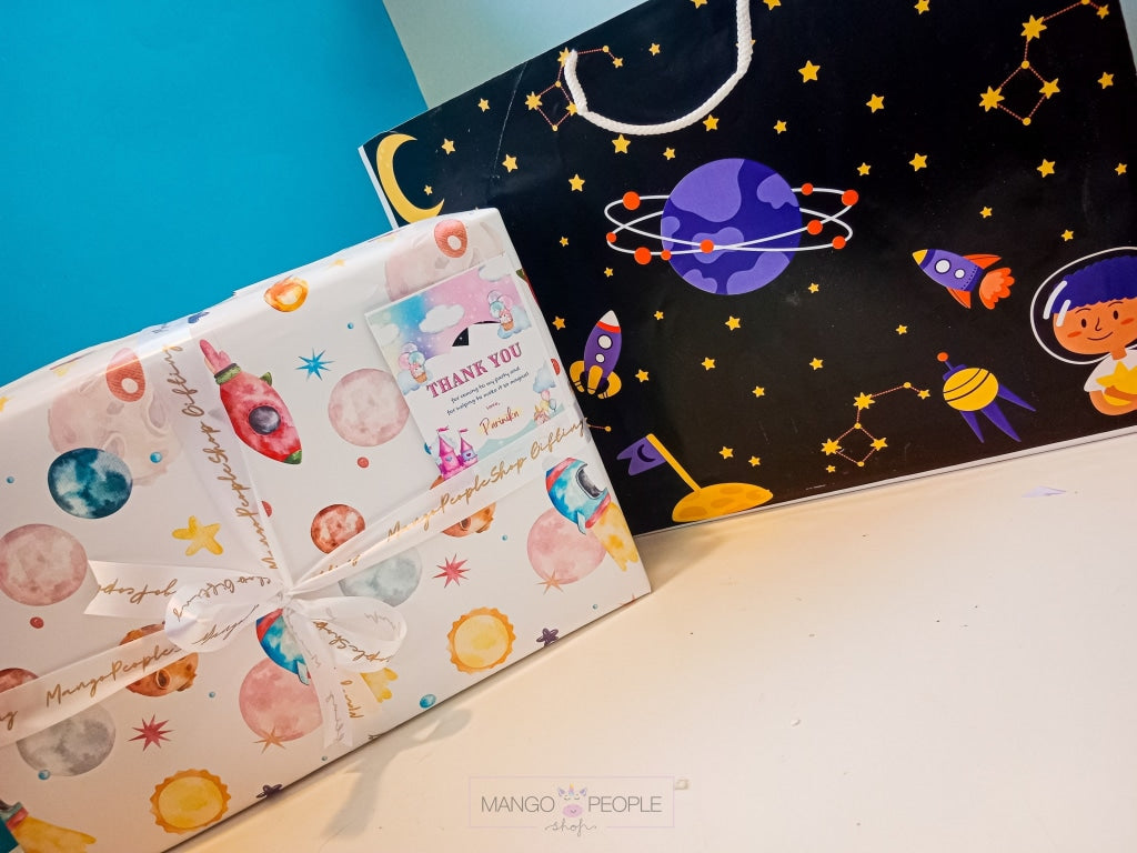 Cute And Adorable Space Theme Briefcase With 145pcs Art Supplies