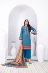 3 Piece Original Printed Khaddar Suit (KPC-137) Annafeu Apparels