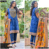Embroidered Lawn Suit with Cutwork Dupatta (CEC-924) Annafeu Apparels