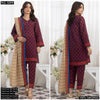 3 Piece Original Printed Lawn Suit (PLS-1099) Annafeu Apparels