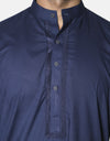 Navy Blue Stitched Kameez Shalwar (AMW-WSK-003) Annafeu Apparels