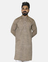 Chambray Embroidered Stitched Kurta (AMW-CK-005) Annafeu Apparels