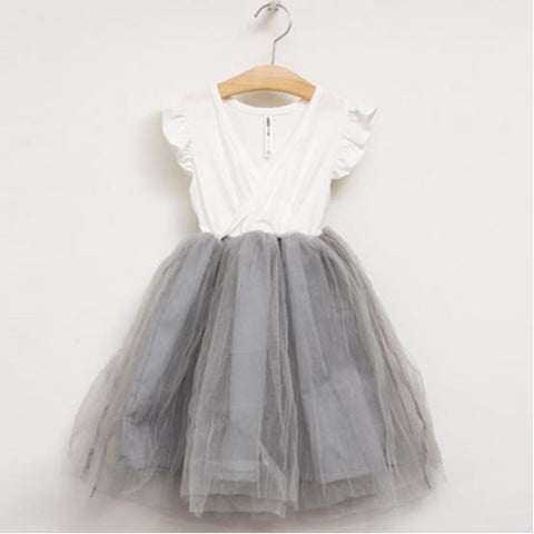 girls grey tutu skirt