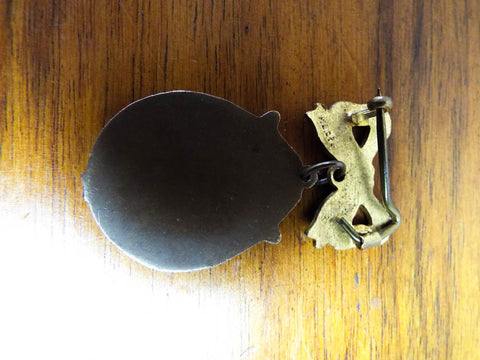 Antique Religious Band of Hope Enamel Bronze Medal Pin – Yesteryear ...