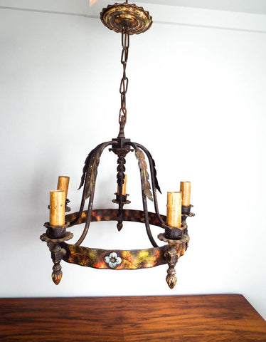 vintage spanish revival lighting