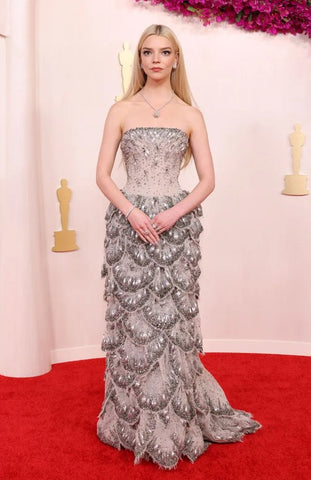 Anya Taylor Joy at Oscars 2024 Red carpet