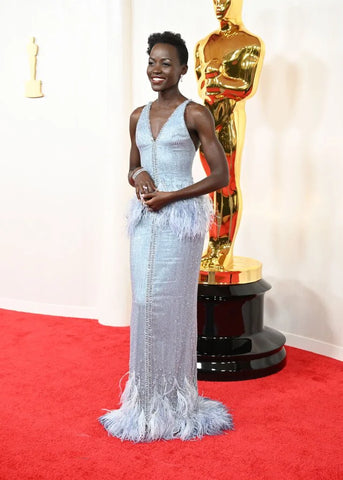 Lupita Nyong'o at Oscars 2024 Red Carpet