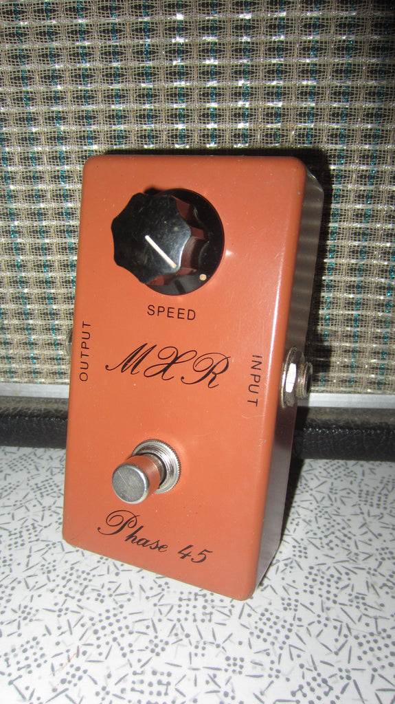 1974 MXR Phase 45 Script Logo Orange – Rivington Guitars